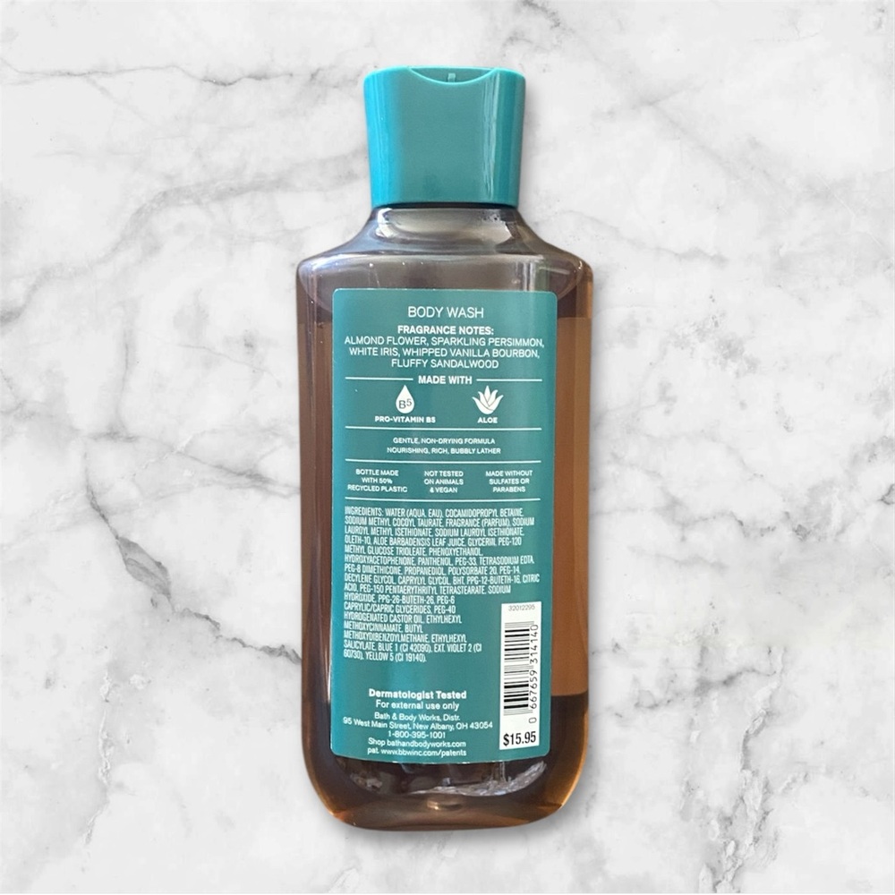 Bath & Body Works Magic in the Air Body Wash - Blue and Brown - Picture 2 of 2